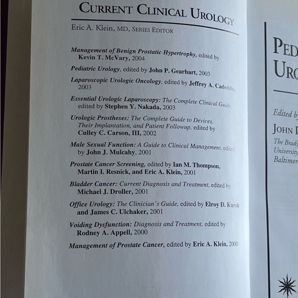 Pediatric Urology Hardcover Book - Picture 5 of 8